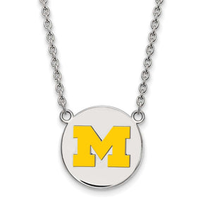 Marquette Golden Eagles Sterling Silver Gold Plated Extra Small Dangle Earrings