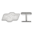 Ohio State Buckeyes Sterling Silver Cufflinks