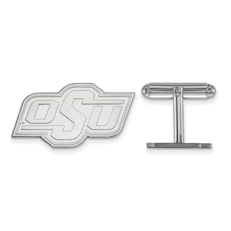 Ohio State Buckeyes Sterling Silver Cufflinks