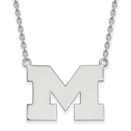 Marquette Golden Eagles Sterling Silver Gold Plated Extra Small Pendant