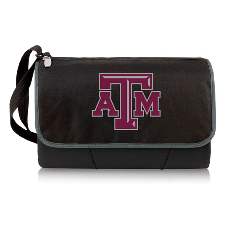 Texas A&M Aggies Outdoor Picnic Blanket and Tote - Black