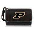 Purdue Boilermakers Outdoor Picnic Blanket and Tote - Black