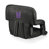 Northwestern Wildcats Ventura Portable Reclining Stadium Seat - Black