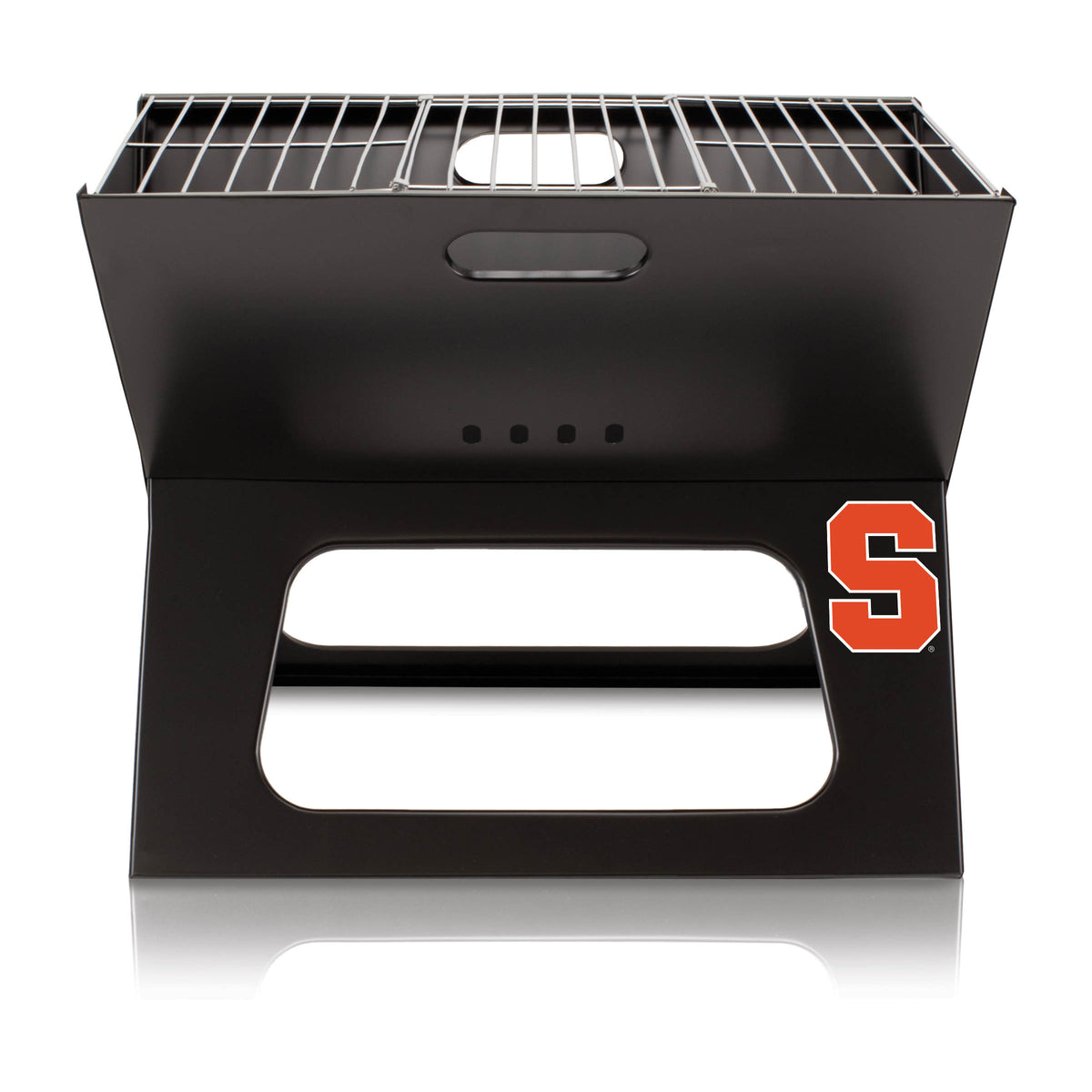 Syracuse Orange Portable Charcoal BBQ Grill