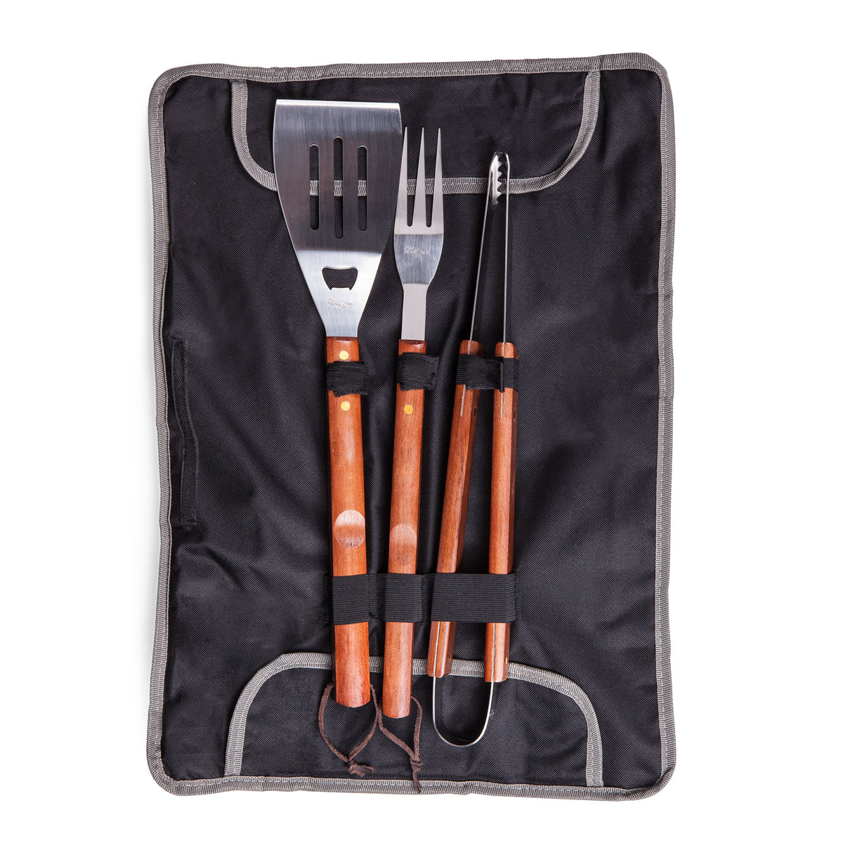 Oklahoma Sooners 3-Piece BBQ Tote & Grill Set