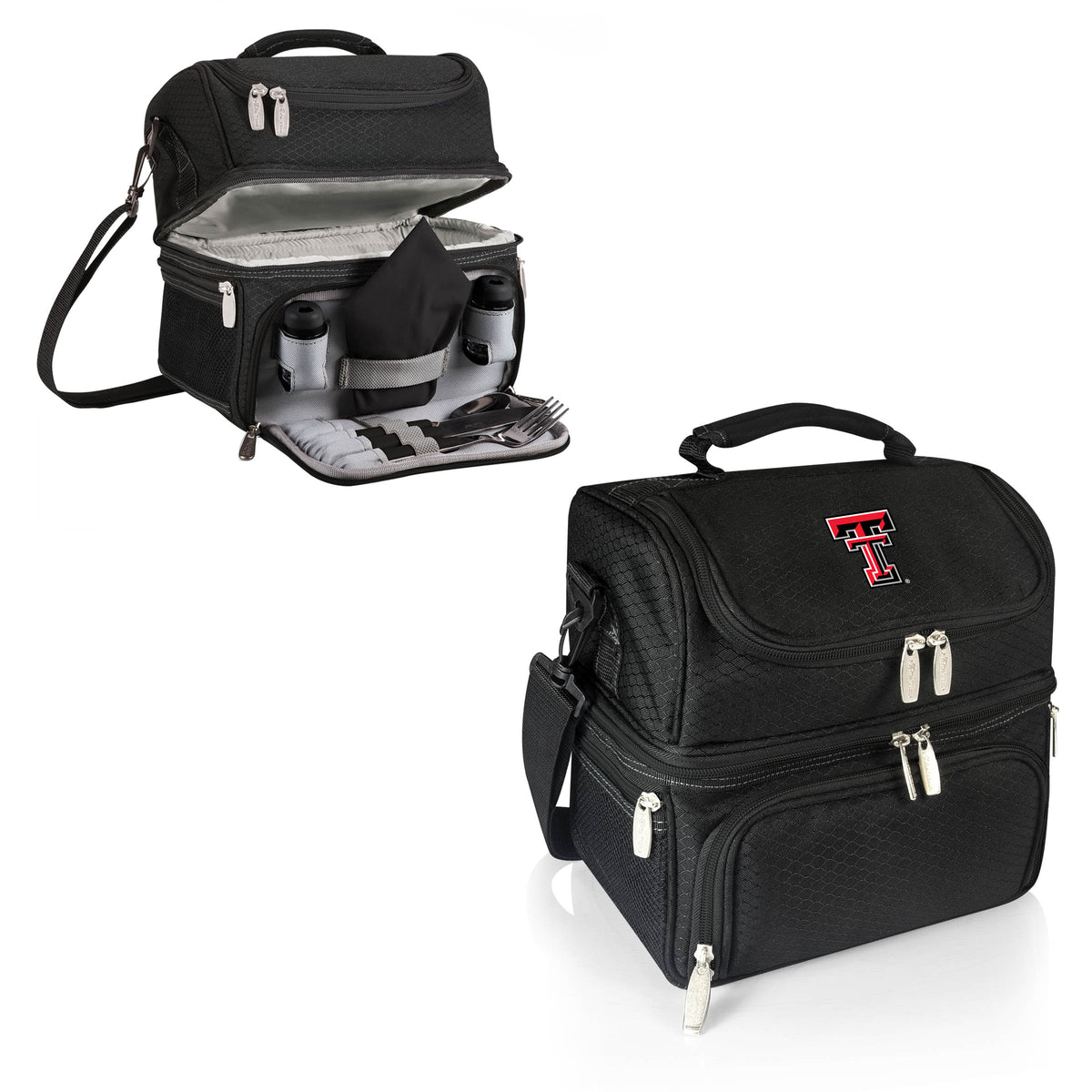 Texas Tech Red Raiders Pranzo Lunch Cooler Bag - Black
