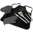 Boise State Broncos BBQ Apron Tote Pro Grill Set