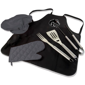 Boise State Broncos BBQ Apron Tote Pro Grill Set