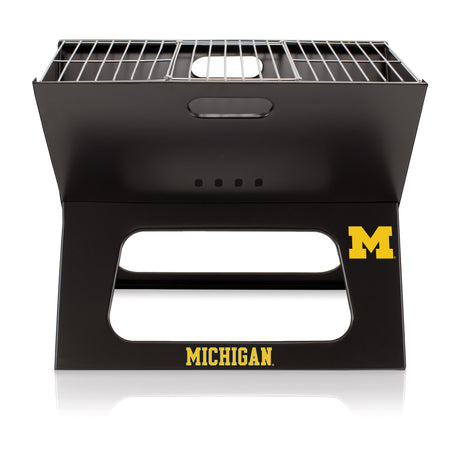 Michigan Wolverines Portable Charcoal BBQ Grill