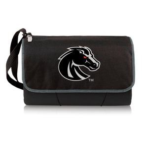 Boise State Broncos Outdoor Picnic Blanket and Tote - Black