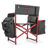 Louisville Cardinals Fusion Camping Chair - Red
