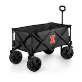 Illinois Fighting Illini Adventure Wagon Elite All-Terrain Portable Utility Wagon