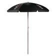 NC State Wolfpack 5.5 Ft. Portable Beach Umbrella - Black