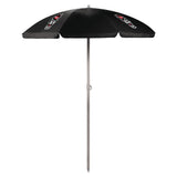 NC State Wolfpack 5.5 Ft. Portable Beach Umbrella - Black