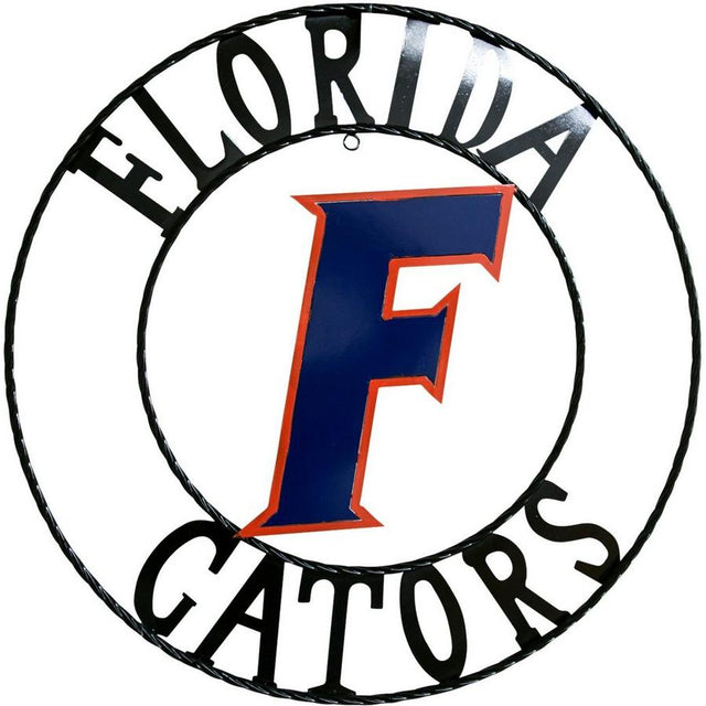 Florida Gators Wrought Iron Wall Decor 18"