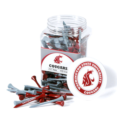 Washington State Cougars 175 Golf Tee Jar