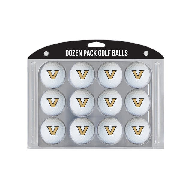 Vanderbilt Commodores Dozen Pack Golf Balls
