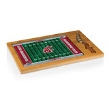 Washington State Cougars Icon Glass Top Cutting Board & Knife Set
