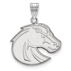 Auburn Tigers Sterling Silver Large Enamel Pendant Necklace
