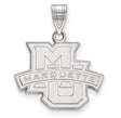 LSU Tigers Sterling Silver Dangle Earrings