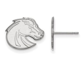 Boise State Broncos 10k White Gold Large Pendant