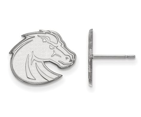 Boise State Broncos 10k White Gold Large Pendant