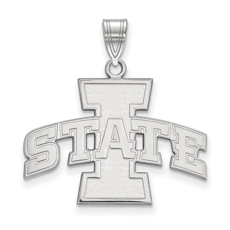 Iowa Hawkeyes Crest Sterling Silver Lapel Pin