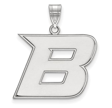 Baylor Bears Logo Sterling Silver Pendant Necklace