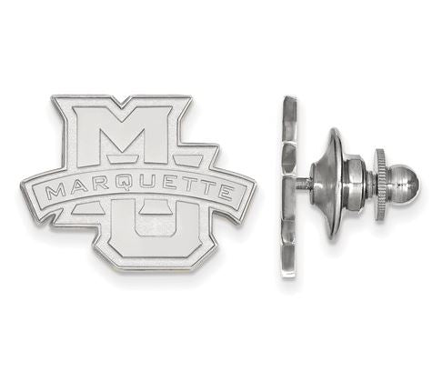 LSU Tigers Script Logo Sterling Silver Necklace