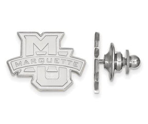 LSU Tigers Script Logo Sterling Silver Necklace