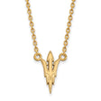 Appalachian State Mountaineers Sterling Silver Extra Small Pendant
