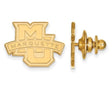 Marquette Golden Eagles 10k White Gold Extra Small Pendant