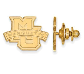 Marquette Golden Eagles 10k White Gold Extra Small Pendant