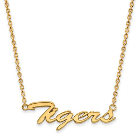 Boise State University 14k Yellow Gold Small Pendant