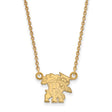 Iowa State University 14k White Gold Small Pendant Necklace