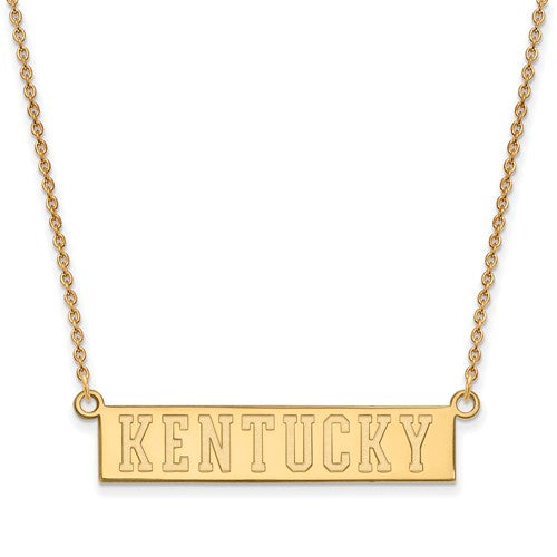 Iowa State University Sterling Silver Gold Plated Medium Pendant