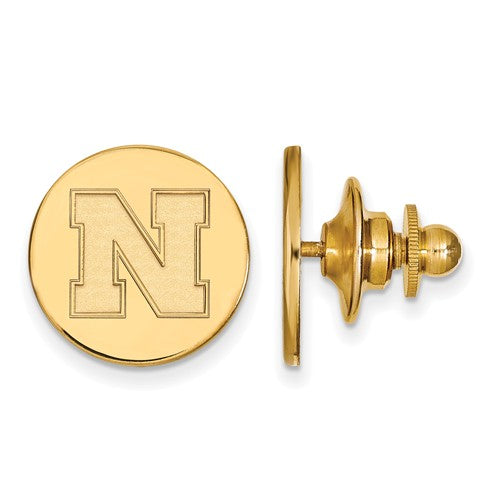 MSU Spartans S 14K Gold Pendant Necklace