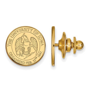 Illinois Fighting Illini Sterling Silver Lapel Pin