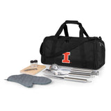 Illinois Fighting Illini BBQ Kit Grill Set & Cooler