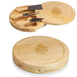 Ohio State Buckeyes Brie Cheese Cutting Board & Tools Set