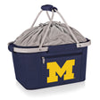 Michigan Wolverines Metro Basket Collapsible Cooler Tote - Blue