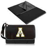 Appalachian State Mountaineers Outdoor Picnic Blanket and Tote - Black