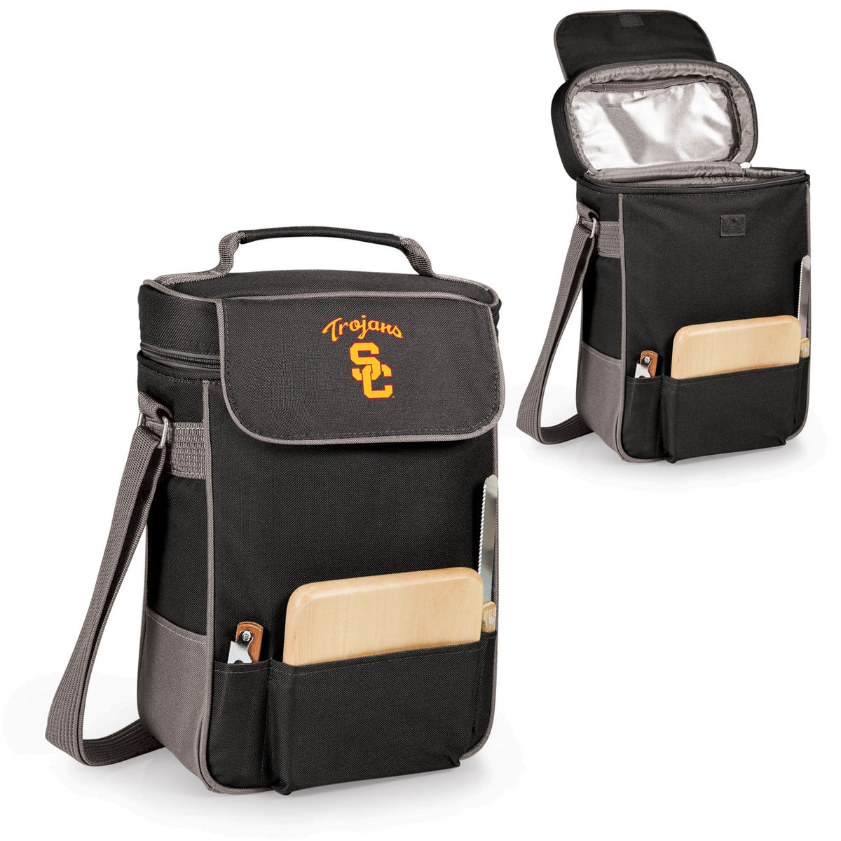 USC Trojans Duet Wine and Cheese Picnic Tote