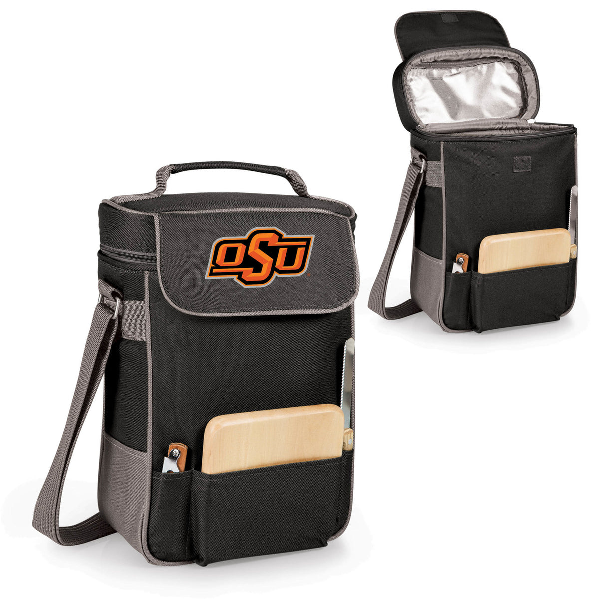 Oklahoma State Cowboys Duet Wine and Cheese Picnic Tote