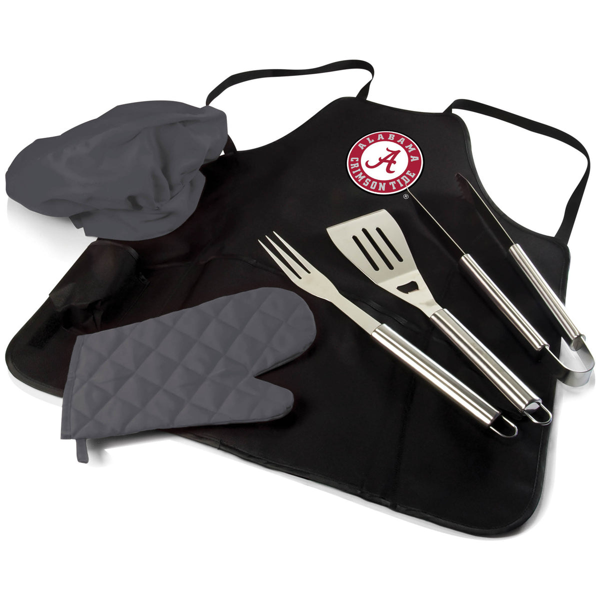 Alabama Crimson Tide BBQ Apron Tote Set