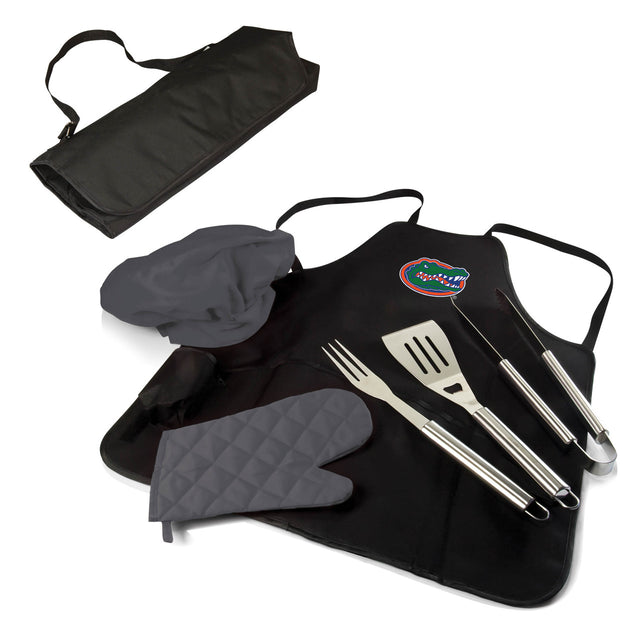 Florida Gators BBQ Apron Tote Set