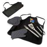 Kansas Jayhawks BBQ Apron Tote Set