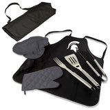 Michigan State Spartans BBQ Apron Tote Set