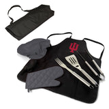 Indiana Hoosiers BBQ Apron Tote Set