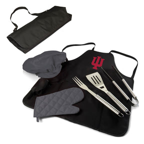 Indiana Hoosiers BBQ Apron Tote Set